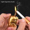 Creative Golden Pig Torch Lighter - Portable Gas Lighter with