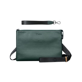 Modiko Men's Shoulder Bag, Clutch Bag, Genuine Leather, Waterproof, Large Capacity, B5, Thin, Full Grain Leather, Skimming, 2-Way Strap, Holds 8 Cards, Soft, Fits 10 Inch Tablets, Body Bag, Men's Bag