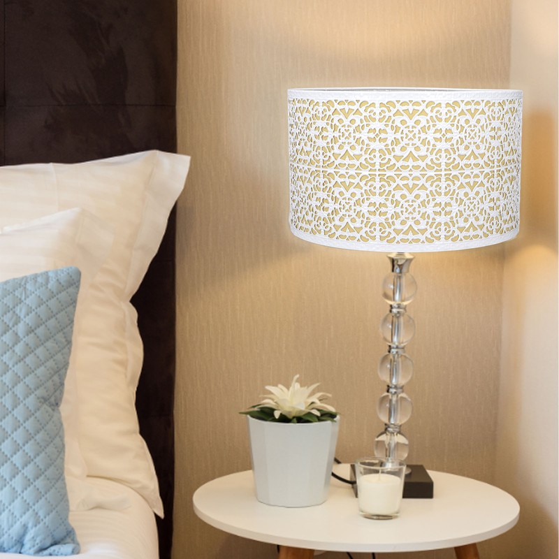 Metal Lampshade Hollow Out Table Light Shade for E27 E14