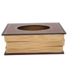 Book Shaped Tissue Box Home Decoration Storage Props Office Ornaments