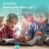 VAVOFO Rechargeable Book Light, Blue Light Blocking, Amber 1600K Clip