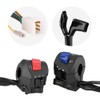 Handlebar Switch Control Switch 2 Pieces Motorcycle 7/8 Inch Left
