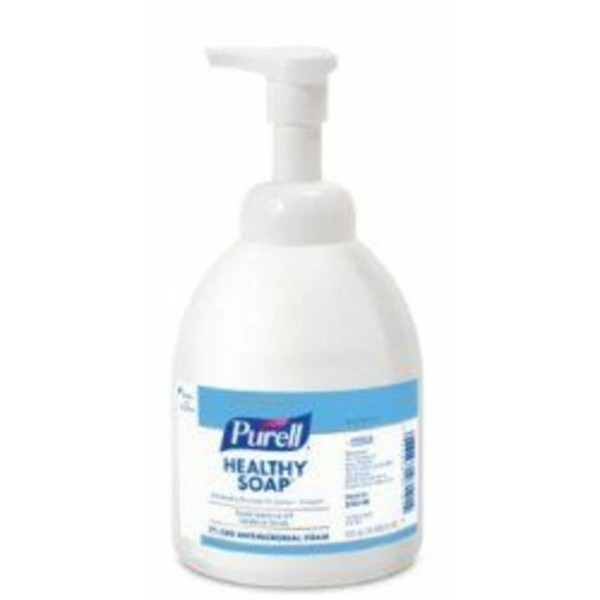 Purell Antimicrobial Soap Purell Foaming 18 oz. Pump Bottle Unscented