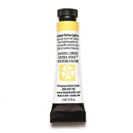 Daniel Smith 284610192 Extra Fine Watercolors Tube, 5ml, Cadmium Yellow Light Hue