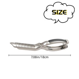 Rib Membrane Remover Tool - Stainless Steel Rib Membrane Remove Tool Kit, BBQ Rib Skinner for Ergonomic Design for Easy Membrane Removal,Dishwasher Safe BBQ Accessories