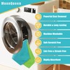 MOONQUEEN 12 Pack Microfiber Cleaning Cloth - Reusable Cleaning Rag,