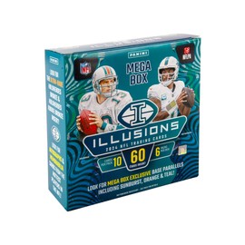2024 Panini Illusions Football Trading Cards Mega Box