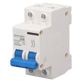 2P Photovoltaic DC Circuit Breaker High Sensitivity Overload Protection Switch DC12‑240V 4KA 6A