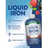 Liquid Iron Drops Supplement 18mg - Essential Mineral - Vegan,