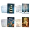 Tree-Free Greetings 16 Pack 5”x7” Holiday Card Assortment with Matching