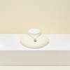 Oirlv Luxury Creamy-white Microfiber Jewelry Bust Necklace Display Bust Necklace