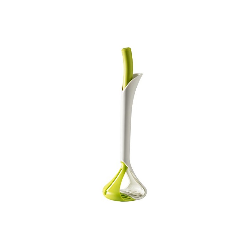 Hutzler Peel 'N Mash Potato Masher, one size, Green