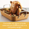 Ayesha Curry Nonstick Roaster / Roasting Pan with Rack -