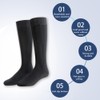 1 Pair 3mm Neoprene Socks Unisex Long Thick Diving Socks