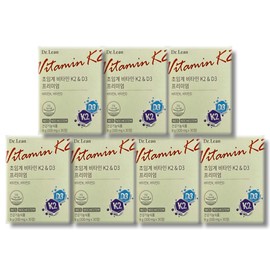 Dr.Lin Supercritical Vitamin K2 & D3 Premium 30 tablets 7 boxes / 닥터린 초임계 비타민 K2 & D3 프리미엄 30정 7박스