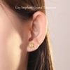 VOJO Implant Grade G23 Titanium Stud Earrings for Sensitive Ears