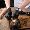 Sellon24 Disposable Nitrile Gloves Box of 100 nitrylex pf Gloves,