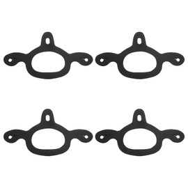 Be In Your Mind 4Pcs Rubber Spur Straps Tie-Down Straps Spur Tie-Down for Training Horses