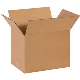 Aviditi 141111 Corrugated Cardboard Box 14" L x 11" W x 11" H, Kraft, for Shipping, Packing and Moving (Pack of 25)