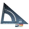 PTI Adjustable Rafter Roofing Square 7-Inch, Aluminum Alloy, Metric &