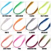 XFISHMAN Fly Tying Materials 12 Colors Krystal Flash Holographic Ripple