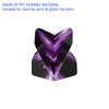 M METERXITY 6 Pack Dart Flights - PET Darts for
