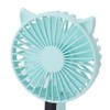 Handheld Fan 5 Speeds USB Rechargeable Small Fan Portable Silent