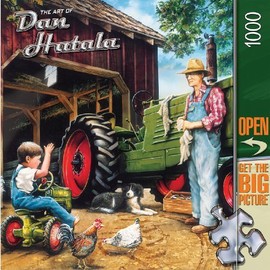 Master Pieces Barnyard Memories Jigsaw Puzzle 1000pc
