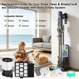 IP3251, IP3252, IP3253, IP3225 Filter Replacement for Shark Cordless Vacuum