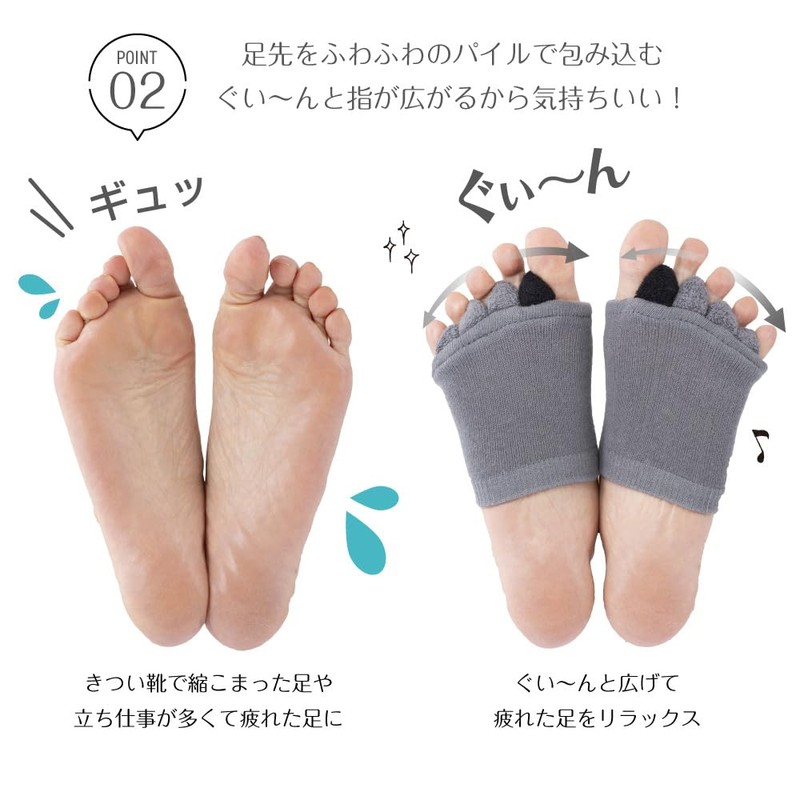 Toes Supporter (Spread and Stretch) Toes Spreading Goods, Soft Toe