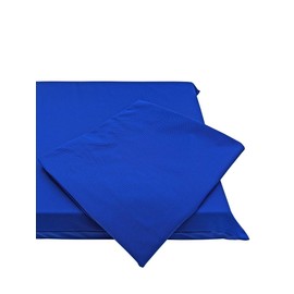 QQbed 4 Pack Water-Resistant Royal Blue Elastic 28"x26" Flat Cover for Multiple Sizes of Patio and Outdoor/Indoor Chair Cushions (4, 28"x26" Flat)