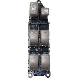 For Lexus GX470 Window Switch 2003-2009 Driver Side | Front | Tan | 8404060073