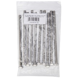 AHCA2 Stainless Steel Fully Threaded Hex Bolt (Setscrew) M8 8mm x 150mm (Pack of 10)
