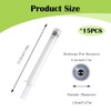 15 PCS Disposable Vaginal Applicators Single-Use Lube Injectors Plastic Pessary