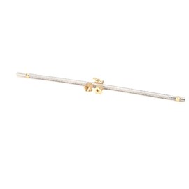 Dormont Mfg Co. Dormont Gas Tubing Kit, Stainless Steel, 12"L x 1/4" 1/4" T4-KIT-12