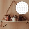 Tabanzhe 30 Plastic Furniture Corner Braces - 4-Hole Right Angle