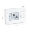 Wireless Room Thermostat Room Controller Set Mi-250S RF with 2