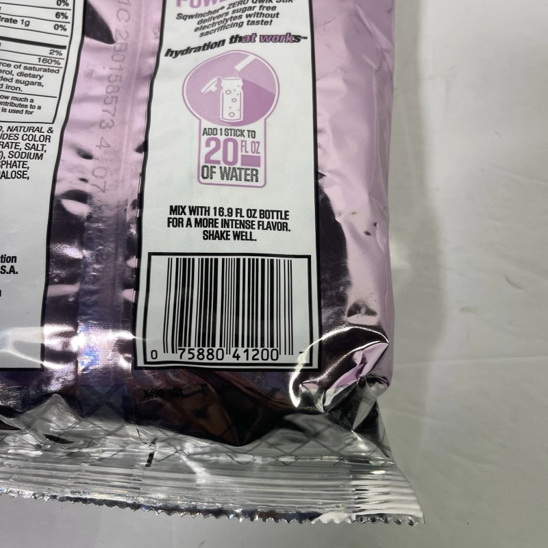 Sqwincher ZERO Qwik Stik – Strawberry Lem