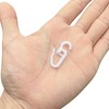 110 PCS Plastic Curtain Hooks – Glider Hooks for Curtain