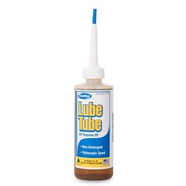 ComStar Lube Tube, All-Purpose Lubricating Oil, Precision Telescopic Spout for Hard-to-Reach Areas, Non-Detergent Formula for Long-Lasting Performance, Ideal for Tools & Machinery, 4 Oz (45-315)