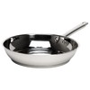 Ecolution Classic Stainless Steel Fry Pan, Professional Quality Sauté, Encapsulated