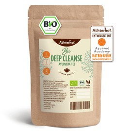 Ayurveda Tea Deep Cleanse Organic 250g | Finely Tuned Ayurvedic Ingredients | Soothing Herbal Tea | by Achterhof