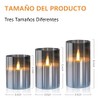 3pcsVelas decorativas,Velas Eléctricas Sin Llamas,Velas led,velas electricas,Velas de pilas con