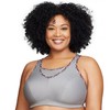 Glamorise - Brasier Deportivo sin Rebote para Mujer #1066, Gris