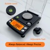 TOPWEIGH Milligram Scale, Dual Powered, Large Display, mg Scale, Adjustable