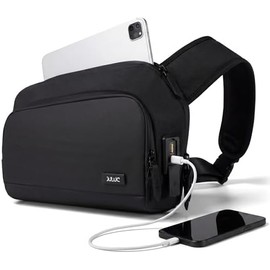 Bandolera Impermeable con USB y Antirrobo Juluc JLBA01 – Compacta y Versátil