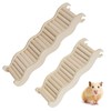 MIPIACE 2 Pezzi Scaletta per Criceti 26x7.6cm et 21x7.6cm Scale