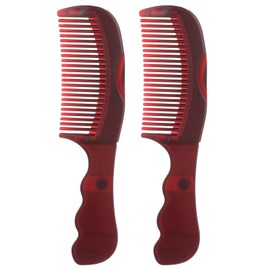 Nogeqi 2 Stück Schuppenkamm, Hohlzahn Kopfhaut Kamm Reinigung, Schuppen Kamm Talg Mit Knopf, Dandruff Comb, Scalp Detox Comb Für Damen Und Herren, Reduziert Juckreiz Für Alle Haartypen