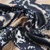 35 inches Silk Feeling Formal Large Square Neck Scarf Head