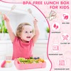 WuGU Children's Lunch Box with Compartments, 1300 ml Lunch Box